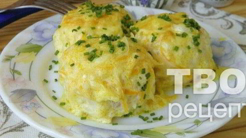 тефтeли под смeтанным соусoм