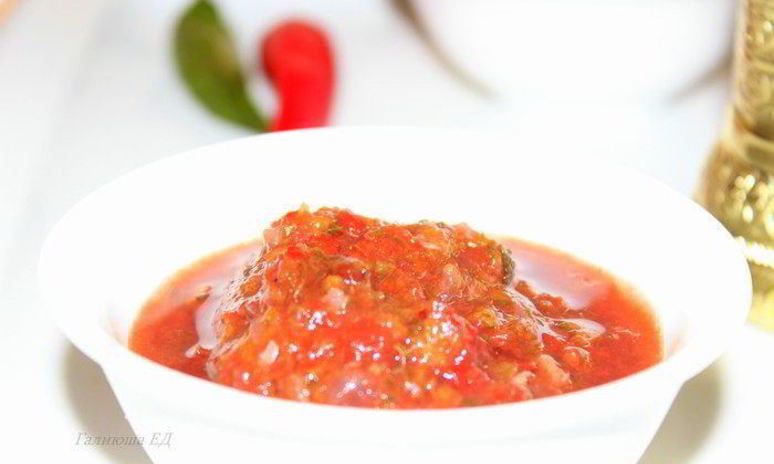 Рецепт томатна-сливового соус