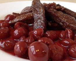 Вишневый соус к мясу