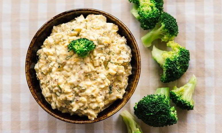 Рецепт яичного соуса к овощам