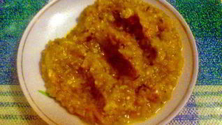 Зеленый соус кисло-сладкий из алычи