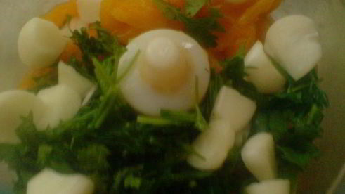 зеленый соус кисло-сладкий из алычи