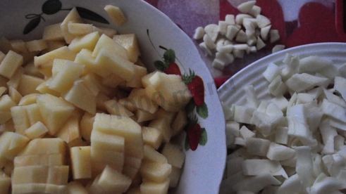 борщ без мяса в мультиварке