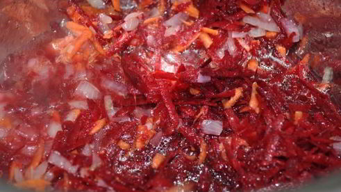 борщ без мяса в мультиварке