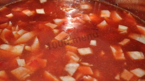 борщ без мяса в мультиварке