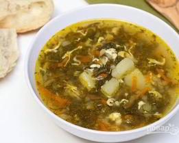 Борщ из щавеля