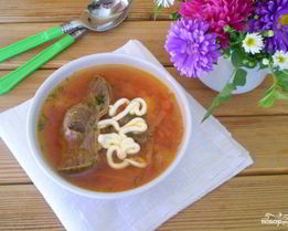 Борщ из утки