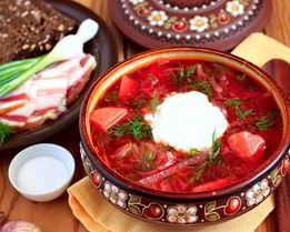 Борщ классический со свеклой