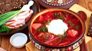 Борщ классический со свеклой