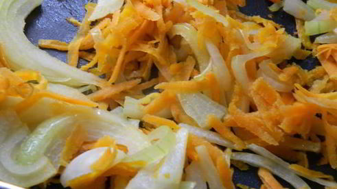 борщ полтавский с галушками