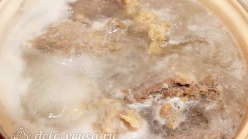 борщ с бараниной