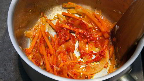 борщ с копченой скумбрией