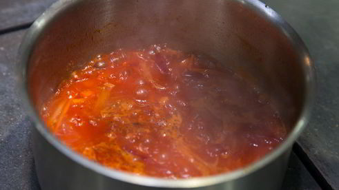 борщ с копченой скумбрией