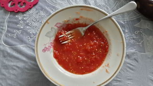 борщ с маринованными помидорами