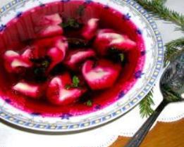 Борщ с сушеными грибами