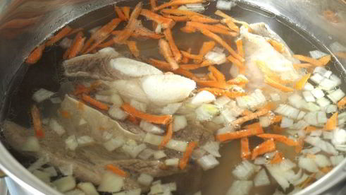 борщ с телятиной