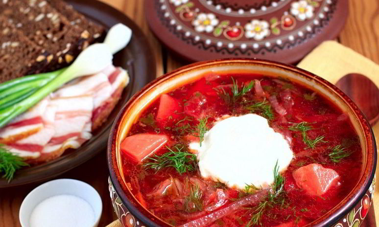 Рецепт борща со свеклой и капустой