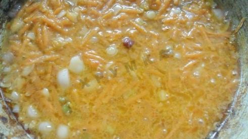 борщ со свекольной ботвой