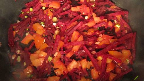 борщ со свининой