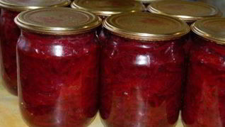 Домашняя заправка для борща на зиму