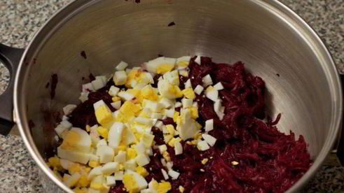 литовский холодный борщ