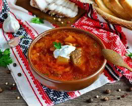 Наваристый борщ