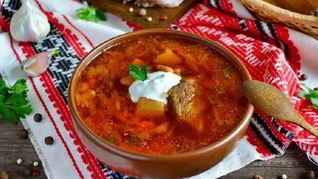 Наваристый борщ