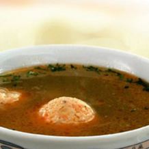 Суп с галушками