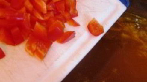 постный борщ с фасолью