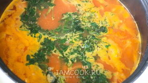 постный борщ в мультиварке