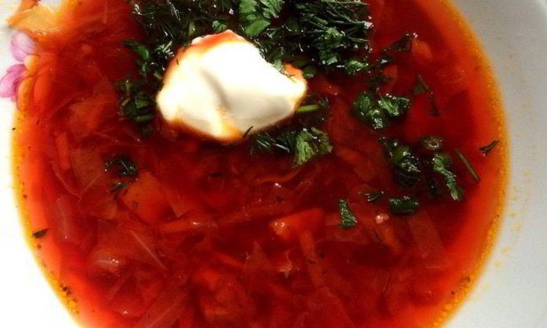 Рецепт русского борща