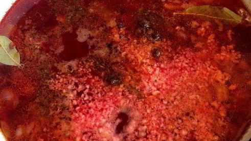 русский борщ