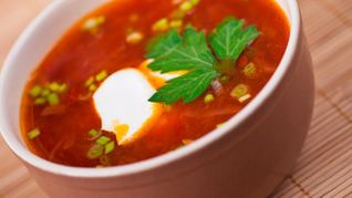 Украинский борщ, буковинский