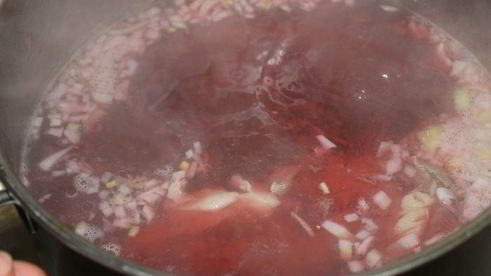 украинский борщ со щавелем