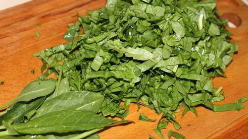 украинский борщ со щавелем