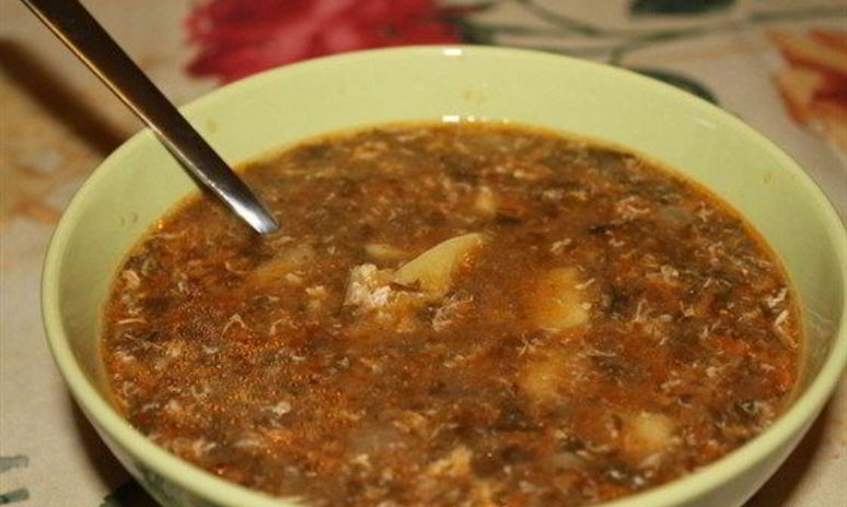 Рецепт украинского зеленого борща