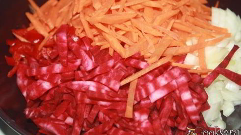 вкусный борщ на домашней курице