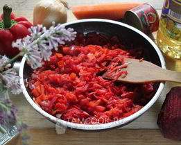 Зажарка для борща