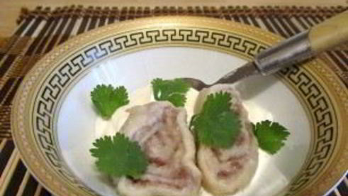 бульон из баранины с галушками