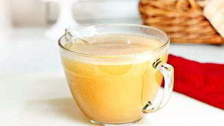 Бульон из индейки с овощами