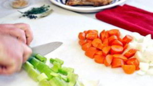 бульон из индейки с овощами