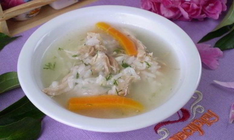 Рецепт бульона куриного с рисом