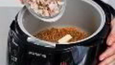 гречневая каша на курином бульоне в мультиварке