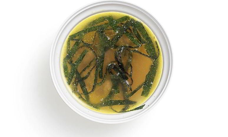 Рецепт куриного бульона с водорослями нори