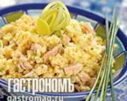 Пшенная каша на курином бульоне