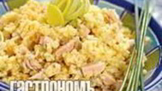 Пшенная каша на курином бульоне