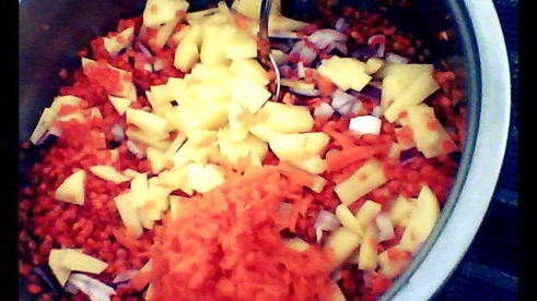 чечевичный суп мариамы