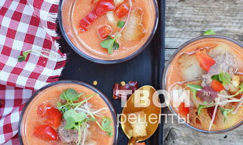 Рецепт супа гаспачо