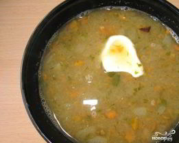 Гороховый суп для ребенка