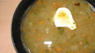 Гороховый суп для ребенка